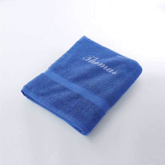 Collection serviettes de bain personnalisables confort moelleux (bleu dur) Collection serviettes de bain personnalisables confort moelleux (bleu dur)
